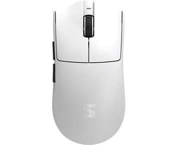Svive Flow 7 - Wireless Mouse Ultra Light Whit - Trådlös & lätt gamingmus med lång batteritid