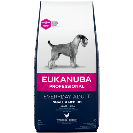 Eukanuba - Hund Hverdagshund Small/Medium 16,5 kg - Hund - Hundefôr & hundemat - Tørrfôr for hund - ZOO.no