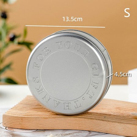 Kakeboks Dekorative Runde Metallbokser Julegodteri Pa