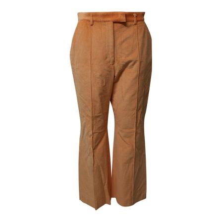 Acne Studios Pre-owned, Wide Trousers Oranje, Dames, Maat:M
