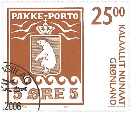 Grønland - Pakke Porto II - Stemplet frimærke