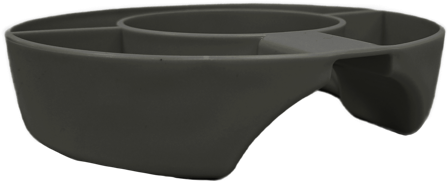 Liquide Snackbolle til tumbler 1.2L, sort