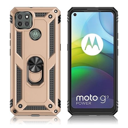 Bofink Combat Motorola Moto G9 Power skal - Guld