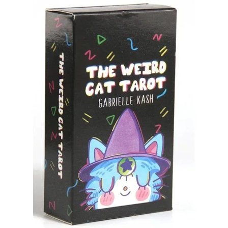 The Weird Cat Tarot -pakka Moninpeliseurapeli Ennustaminen Hauska lautapeli Tarot-kortit ystävillesi