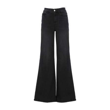 Frame, Flared Jeans Zwart, Dames, Maat:W27