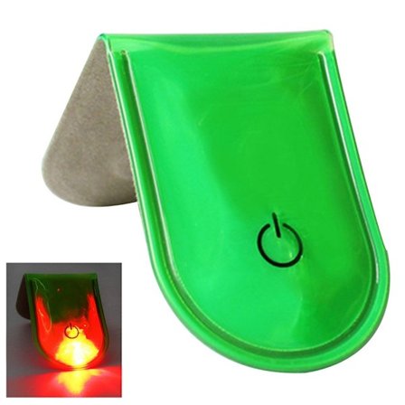 LED-lys Magnetisk klips Sikkerhet Løping Nattcampingaktiviteter