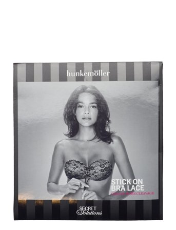 Pu Stick On Bra Lace Lingerie Bras & Tops Bra Accessories Svart Hunkemöller*Betinget Tilbud