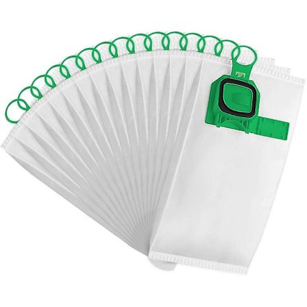 15 Kompatibla Påsar För Vorwerk Kobold Vk140 Vk150 Dammsugare - Grön