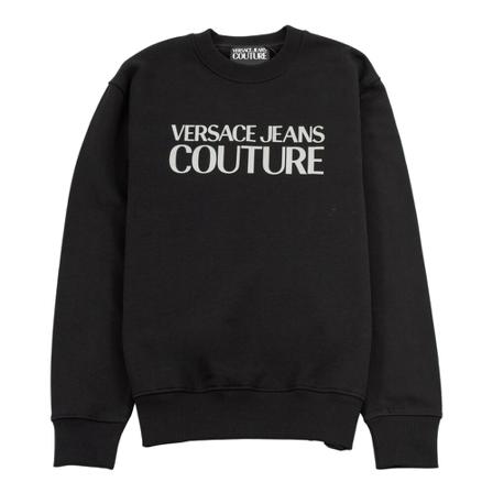Versace Jeans Couture, Sweatshirts Zwart, Heren, Maat:L