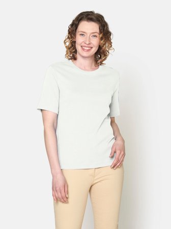 BRANDTEX - Kortærmet T-shirt - Råhvid