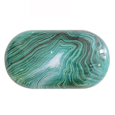 Samsung Galaxy Buds Plus marmormönstrat fodral - Grön