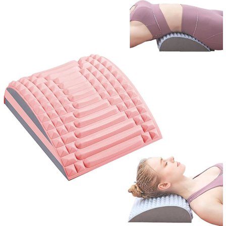 Ländryggsmassage Smärtlindring Behandling Sträckare Ryggsträckare Kudde Kroniskt Ländryggsstöd Diskbråck Hållningskorrigerande Kudde