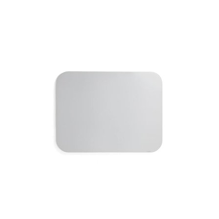 Glass board HESTER, 900x600 mm, white