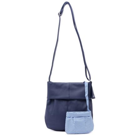 Zwei Zwei Mademoiselle M10 blue Blå, Dame Skuldertasker, Størrelse: ONE Size