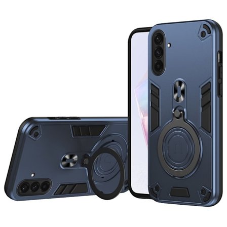 Samsung Galaxy A36 5G Skal med Stativ - Blå