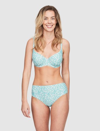 Abecita Maui Bikini Wire Bra - Blue - 95 c