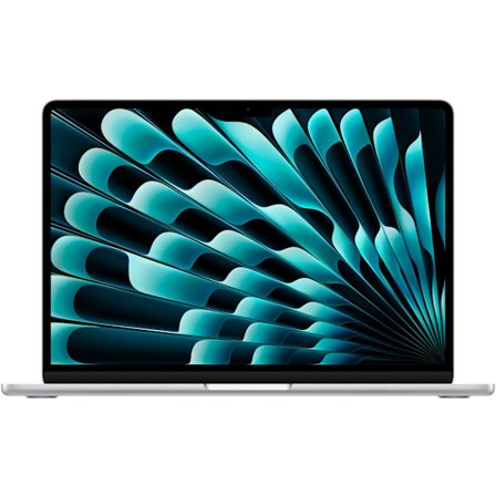 MacBook Air 13" M3 4,1 Ghz 8 Go 512 Go SSD Sølv (2024) GPU 8 - CPU 8 (2024) - Refurbished - Fremragende stand - Grade A+
