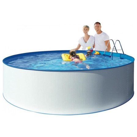 Swim & Fun Kreta Familjepool Ø4,6 x 0,9 m, 13 500L, Pooler & utebad