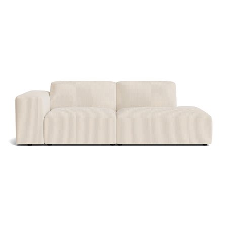 Soma lounge sofa, højrevendt | Open end - Lincoln Beige - 245x101x75 - Sofa