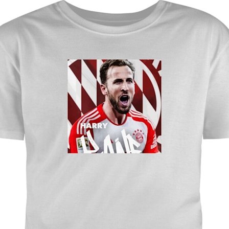 T-Shirt Harry Kane Bayern München Englanti 26 Bundesliigan maalit jalkapallo hyökkääjä maalintekijä maalikuningas vahva fyysique kokenut kärkih