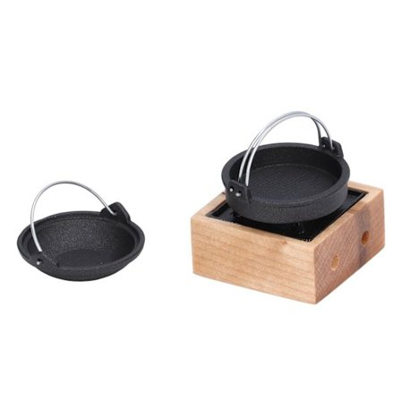 1 12 Dockskåp Miniatyr Hot Pot Rack Utsökt Mini Köksredskap Dekorativa Dockskåp Kökstillbehör