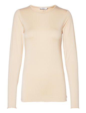 Coster Copenhagen Cc Heart Sofia Round Neck Blouse Kräm