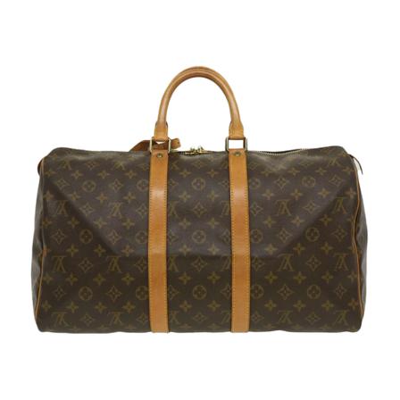 Louis Vuitton Vintage, Pre-owned Keepall 45 Bruin, unisex, Maat:ONE Size