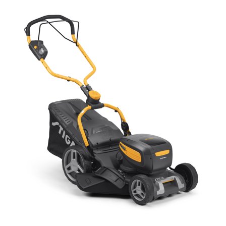 STIGA Combi 748e V Kit Gräsklippare med batteri och laddare, Trädgårdsmaskiner