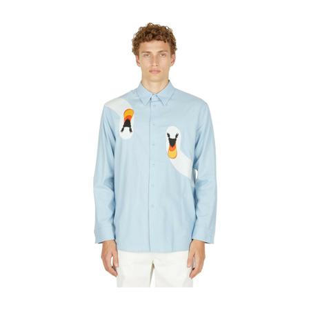 JW Anderson, Shirts Niebieski, Mężczyzna, Rozmiar: XL