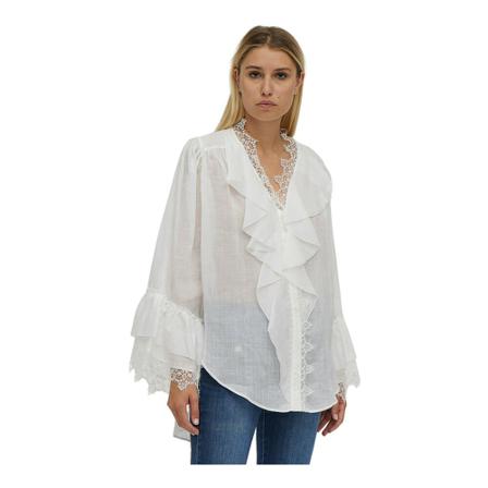 Ermanno Scervino Blouses Hvid, Dame