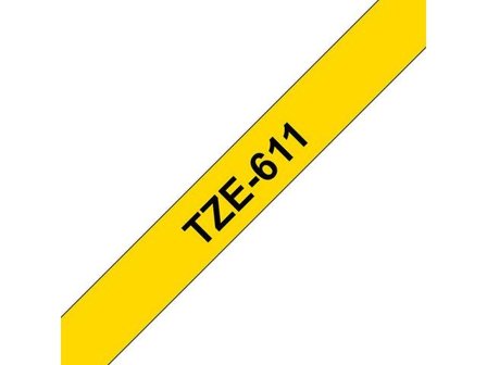 Brother TZe-611 - laminert teip - 1 kassett(er) - Rull (0,6 cm)