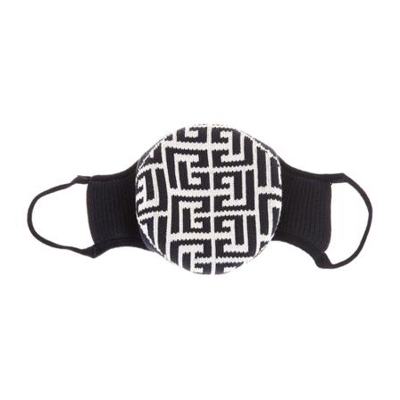 Balmain, Face mask Biały, Kobieta, Rozmiar: ONE Size