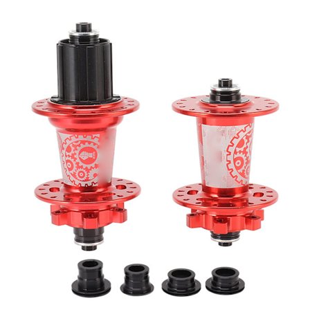 32 Huller Sykkel Forhjul Bakhjul Nav 6 Klø 72 Klikk 6 Lager Sykkel Nav For Vedlikehold Rød