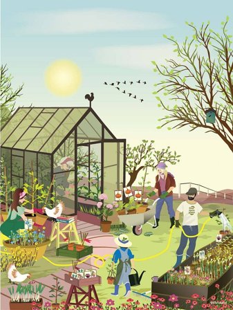 ViSSEVASSE Plakat Spring Feeling, Tøj & Bolig, Boliginteriør, Plakater & Rammer