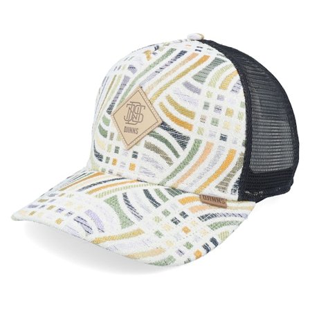 Djinns - Multi - trucker - Cap - Hft Cap Braid/Black A-Frame Trucker - Hatstore