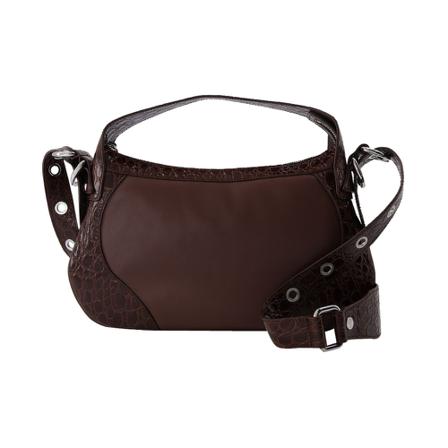By Far, Yana Bag Bruin, Dames, Maat:ONE Size,leer