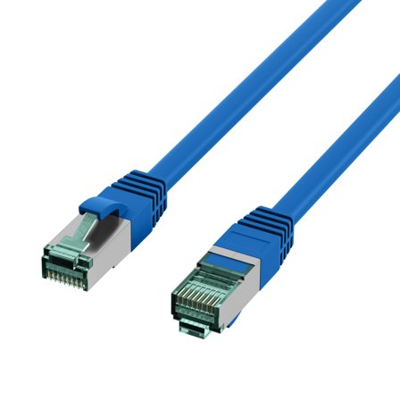 EFB ELEKTRONIK RJ45 Patchkabel S/FTP, Cat.6A, LSZH, 5m, blå
