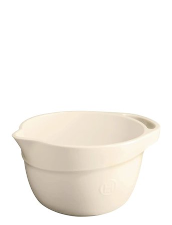 Emile Henry Mixing Bowl - 3,5L - Cream - 3.5 L