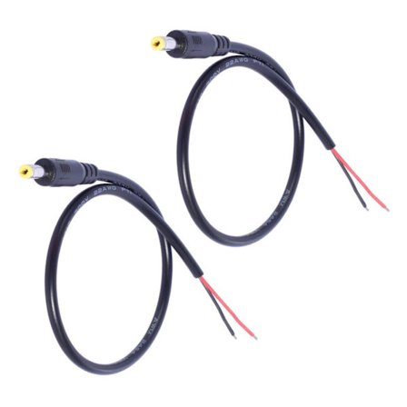 4.0x1.7mm 2-stifts kabel hane/hona kontakt strömförsörjning kontakt pigtail kabel