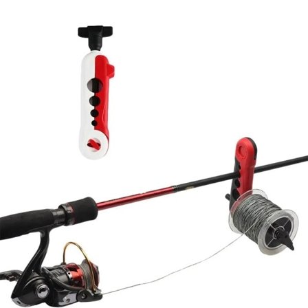 1 stykker Bærbar Fiskeline Winder Fiske Værktøj Hjul Line Spooler Maskine Spinning Baitcasting Hjul Spooling Karpe