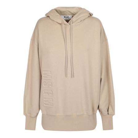 Msgm, branded sweatshirt Beżowy, Kobieta, Rozmiar: L