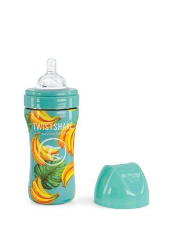 Twistshake Twistshake Anti-Colic Stainless Steel 330Ml Banana - Multi/patterned - ONE SIZE