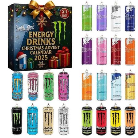 2025 Ny Akryl Anheng Jule Nedtellings Blindboks