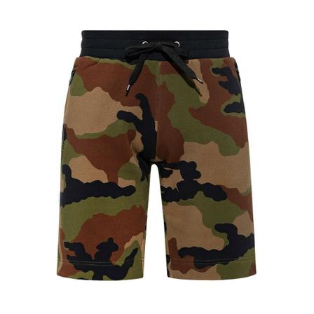 Moschino Shorts with camo print Brun, Herre