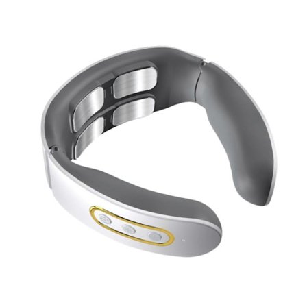 Nurotex Lefaya Nakkemassasjeapparat for Nakkeavslapping, Hjem, Kontor, Reise (Hvit)