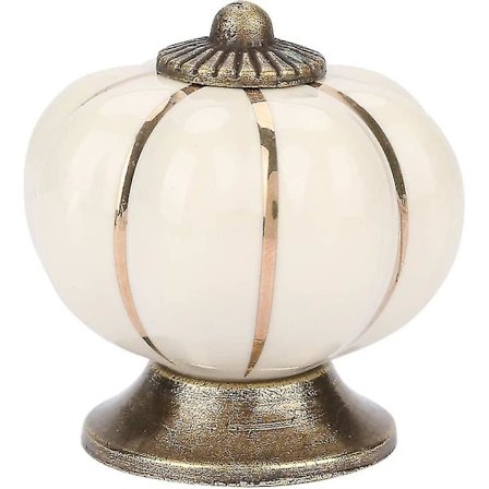 Keramiska Pumpaknoppar Keramisk Zinklegering Vintage Söta Skåp Låda Handtag För Skåp