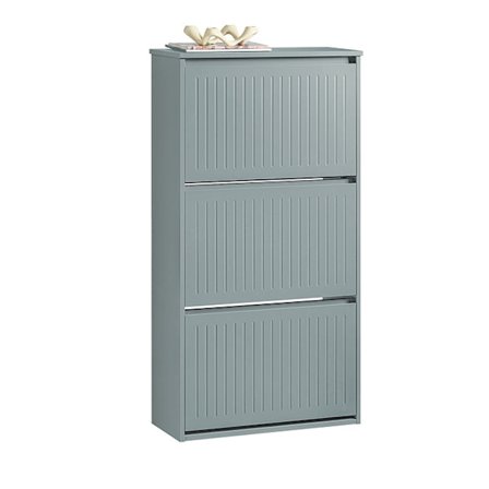 Rootz Skostativ Organizer - Skoopbevaring - Skoskab - Justerbare hylder - MDF(E1) - 61cm x 120cm x 26cm - Fås i 3 farver