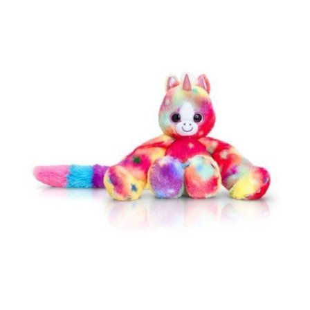 Keelleksaker - HUGG'EMS - Multi Color UNICORN - Beanie-viktade tassar - NYA Inga taggar