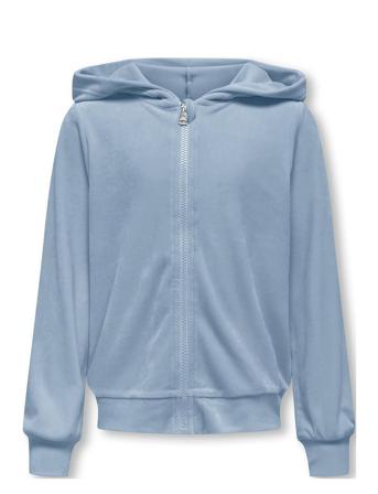 Kogrebel L/S Zip Hood Swt Tops Sweat-shirts & Hoodies Hoodies Blue Kids Only