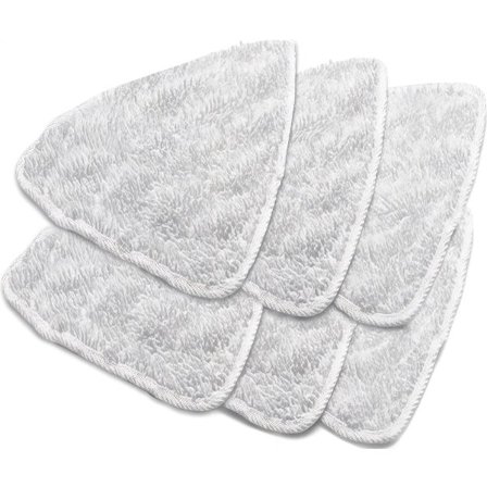 6 vaihtoliinaa Vileda Steam Plus -höyrymoppiin – mikrokuituiset vaihtomoppityynyt höyrypesureille ja kuumavesisuihkumoppeille.